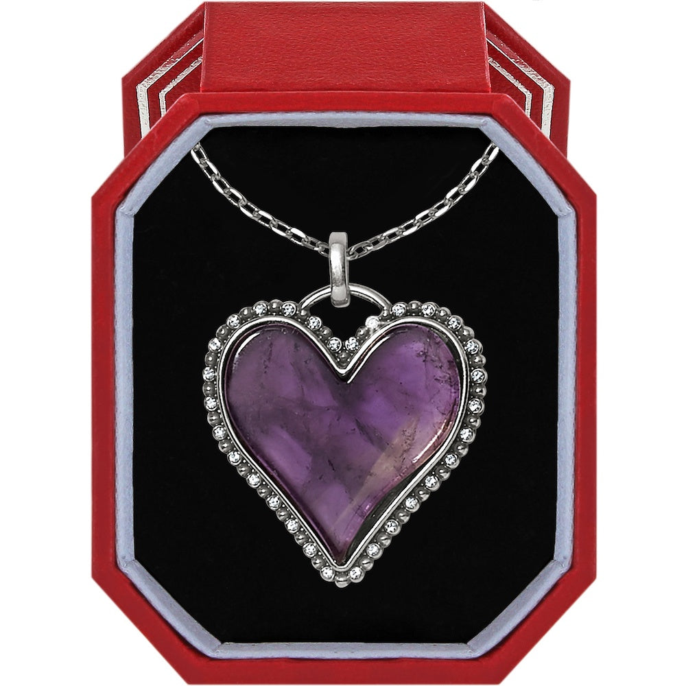 Brighton Twinkle Amor Amethyst Necklace Gift Box JD2183 - Saratoga Saddlery & International Boutiques