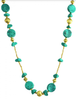 Gretchen Scott Flat Turqouise Necklace - Saratoga Saddlery & International Boutiques