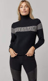 Alp N Rock Women's Freestyle Sweater in Black - Saratoga Saddlery & International Boutiques