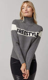 Alp N Rock Women's Freestyle Sweater in Heather Grey - Saratoga Saddlery & International Boutiques