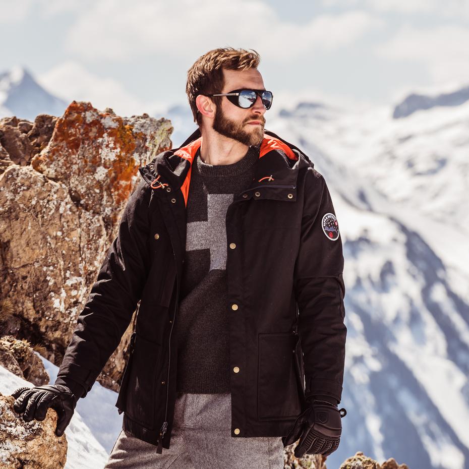 Alps & Meters Men's Patrol Parka Navy SS25up