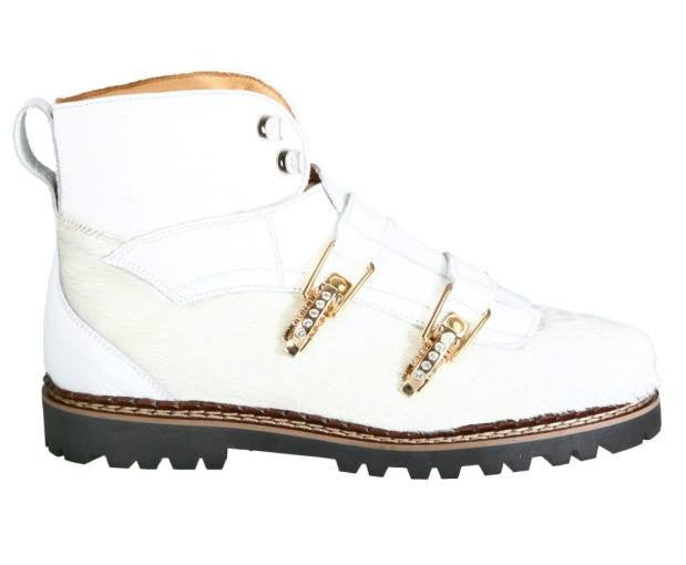 underviser dollar velstand Ammann Apres Sky Boot in White – Saratoga Saddlery & International Boutiques