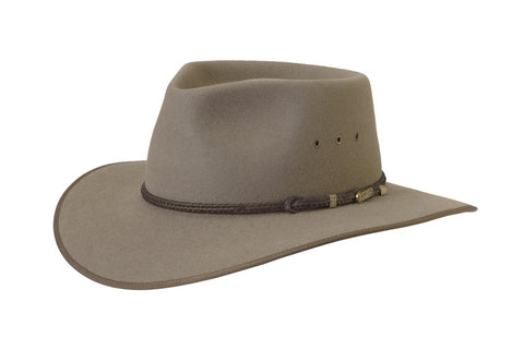 Outback Survival Gear Maverick Crusher Hat in Coffee Rock  H4001