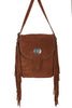 Scully B186 Leather fringe and studded handbag - Saratoga Saddlery & International Boutiques