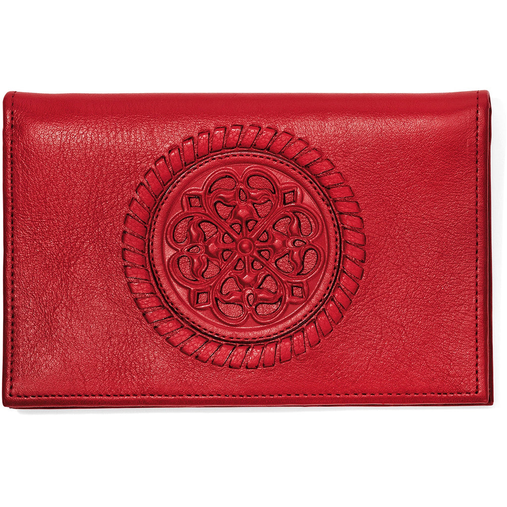 Brighton Ferrara Nova Folio Wallet in Red T34627 SS21 - Saratoga Saddlery & International Boutiques