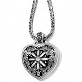 Brighton Floral Heart Locket Necklace J44722 FW22 - Saratoga Saddlery & International Boutiques