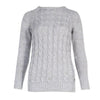 B Vertigo Dina Women's Knitted Sweater in Grey - Saratoga Saddlery & International Boutiques