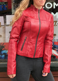 Bergen of Norway Leather Moto Jacket - Saratoga Saddlery & International Boutiques