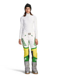 Bogner Women's Torine Team Ski Pant, Green/White - Saratoga Saddlery & International Boutiques