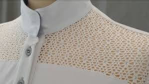 Animo BOSTI Ladies Shirt in White with Swarovski Rhinestones - Saratoga Saddlery & International Boutiques