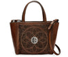 Brighton Calla Satchel in Whiskey H3701W - Saratoga Saddlery & International Boutiques