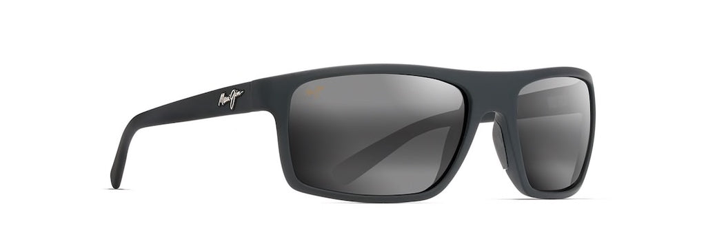 Maui Jim Byron Bay Sunglasses in Matte Black Grey Lens FW22 - Saratoga Saddlery & International Boutiques