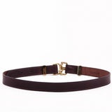 Clever with Leather Harness Release Belt - Dark Brown - Saratoga Saddlery & International Boutiques