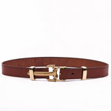 Clever with Leather Harness Release Belt - Medium Brown - Saratoga Saddlery & International Boutiques