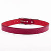 Clever with Leather Hoofprint Belt - Red - Saratoga Saddlery & International Boutiques