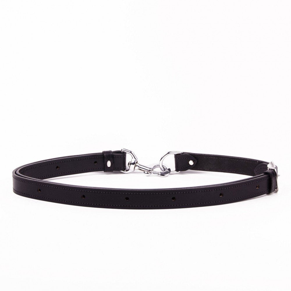 Clever with Leather Kentucky Country Belt - Black - Saratoga Saddlery & International Boutiques