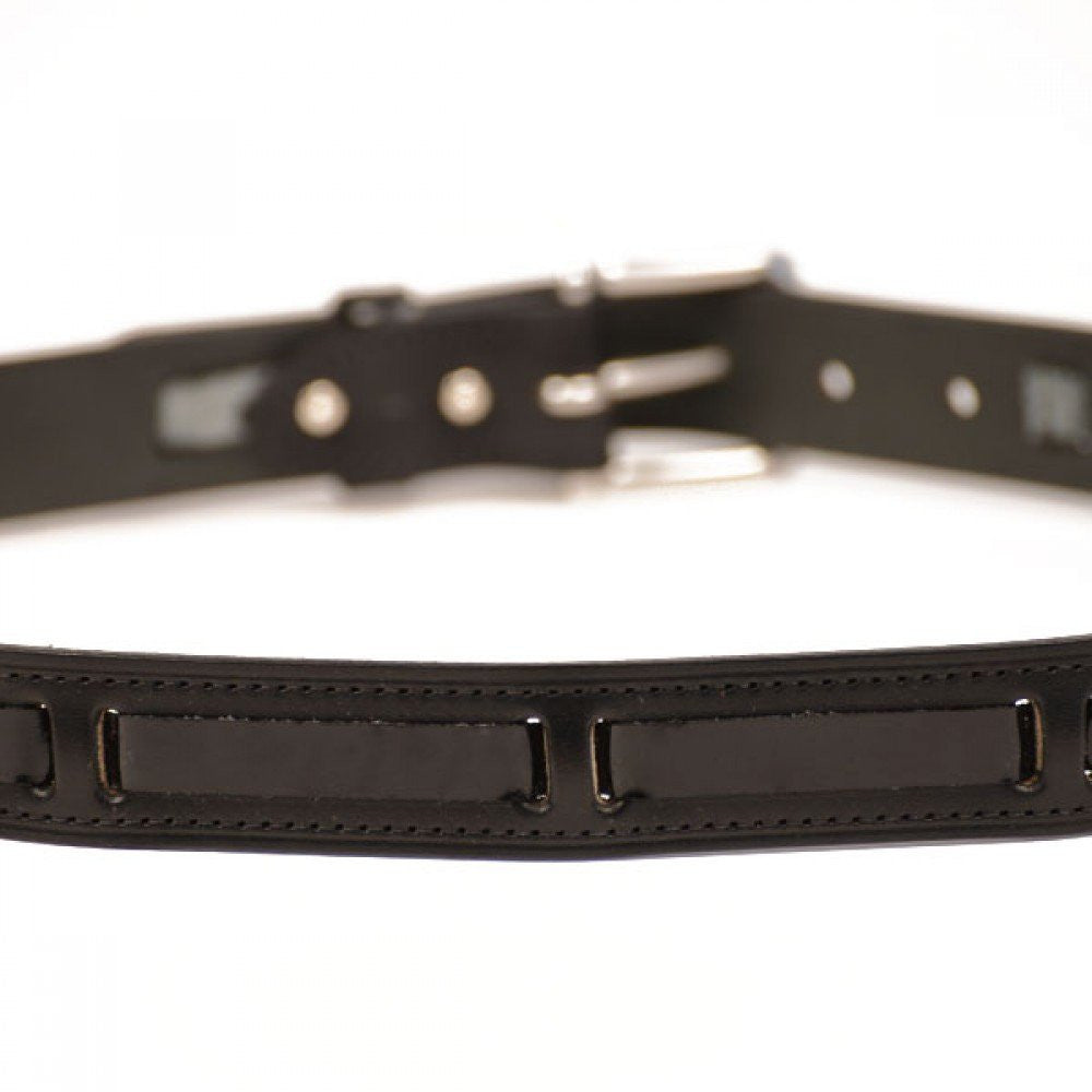 Clever with Leather London Patent Belt