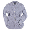 Haspel Conery Dress Shirt in Navy Gingham Coupe - Saratoga Saddlery & International Boutiques