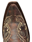 Corral Women's Distressed Brown Dragonfly Embroidery L5001 - Saratoga Saddlery & International Boutiques