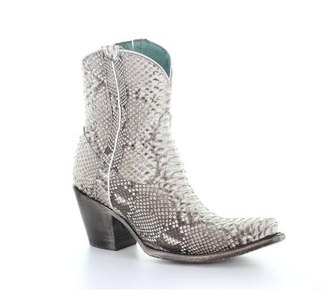 Corral Women's Boot A3322 White Glitter Crystals Wedding Boot