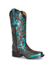Corral Women's Boots Square Toe G1416 ss22 - Saratoga Saddlery & International Boutiques