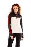 M. Miller Caren Women's Ski Shirt Base Layer in Red/ Black - Saratoga Saddlery & International Boutiques