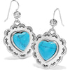 Brighton Earrings JA6643 Southwest Dream Spirit Heart French Wire Earrings - Saratoga Saddlery & International Boutiques