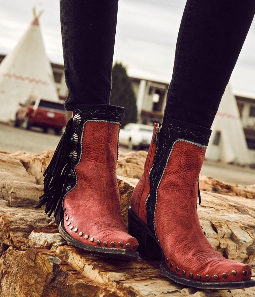 Double D Ranch Old Gringo Ranch Apache Kid Boot DDL-018 - Saratoga Saddlery & International Boutiques