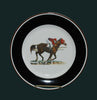 Artfully Equestrian Bread & Butter Plate Race Horse Dinnerware - Saratoga Saddlery & International Boutiques