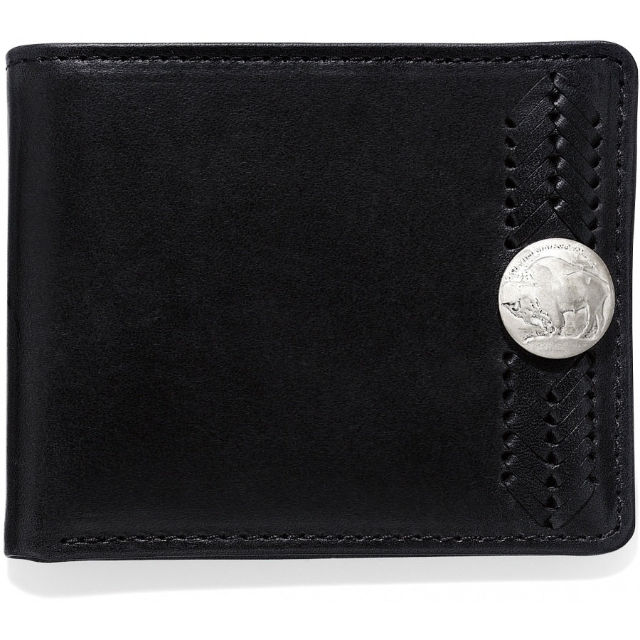 Brighton Cody Buffalo Passcase Wallet E70023 Black FW20 - Saratoga Saddlery & International Boutiques