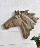 Giftcraft Brown Horse Head Wall Decor Equestrian Home Decor - Saratoga Saddlery & International Boutiques