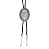 Montana Silversmith BT46 Southwestern Rancher's Bolo Tie in Antiqued Silver - Saratoga Saddlery & International Boutiques