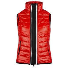 Horze Ruby Womens Padded Vest in Red 33468 - Saratoga Saddlery & International Boutiques