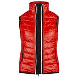 Horze Ruby Womens Padded Vest in Red 33468 - Saratoga Saddlery & International Boutiques