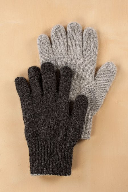 Simply Natural Reversible Gloves Charcoal/Silver LG SN-704 F21 - Saratoga Saddlery & International Boutiques