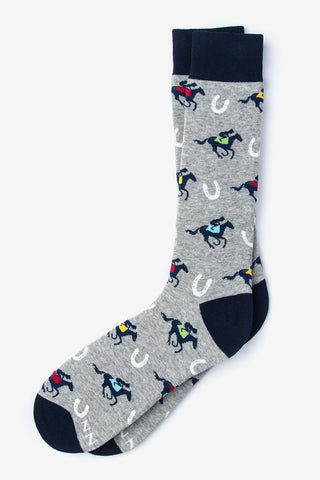 Alynn Horsin Around Socks Pale Blue Horsen AS180703 SS23