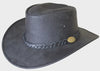 Outback Survival Gear Maverick Crusher Hat in Black Coal H4003 - Saratoga Saddlery & International Boutiques