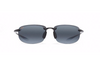 Maui Jim Ho'okipa Sunglasses in Gloss Black with Neutral Grey Lens - Saratoga Saddlery & International Boutiques