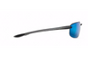 Maui Jim Ho'okipa Sunglasses in Smoke Grey with Blue Hawaii Lens - Saratoga Saddlery & International Boutiques