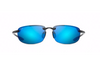 Maui Jim Ho'okipa Sunglasses in Smoke Grey with Blue Hawaii Lens - Saratoga Saddlery & International Boutiques