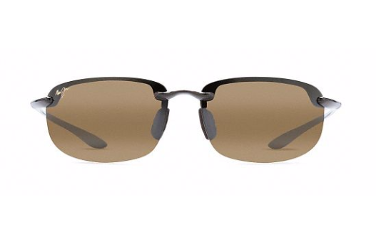 Maui Jim Ho'okipa Sunglasses in Gloss Black with HCL Bronze Lens - Saratoga Saddlery & International Boutiques