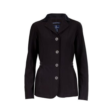 Horze Crescendo Shirley Women's Softshell Show Jacket in Black - Saratoga Saddlery & International Boutiques