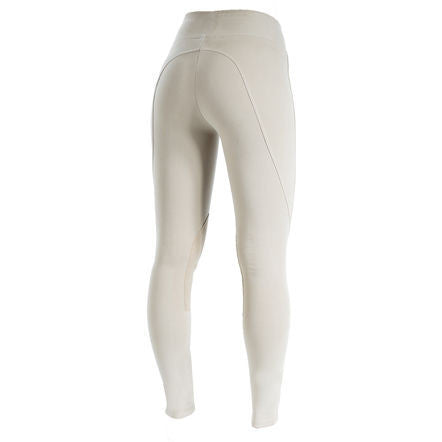 Horze Spirit Women's Knee Patch Active Tights in Light Brown - Saratoga Saddlery & International Boutiques