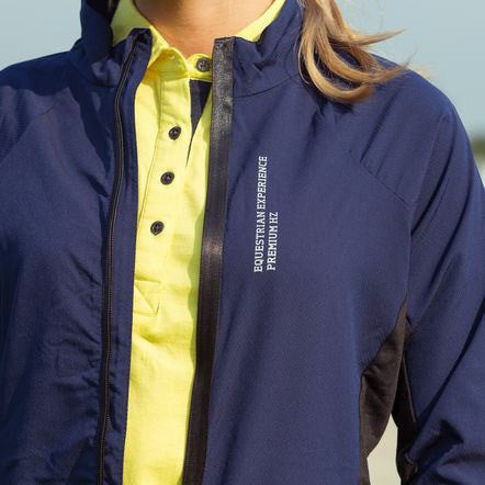 Horze Supreme Jessica Women's Softshell Jacket in Dark Blue - Saratoga Saddlery & International Boutiques