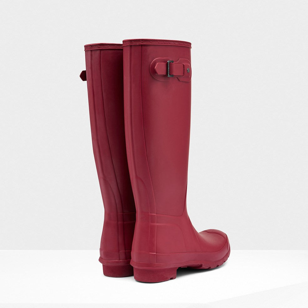 Hunter Original Tall Rain Boots in Raspberry LAST PAIR Saratoga Saddlery International Boutiques