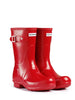 Hunter Original Short Gloss Rain Boot, Pillar Box Red - Saratoga Saddlery