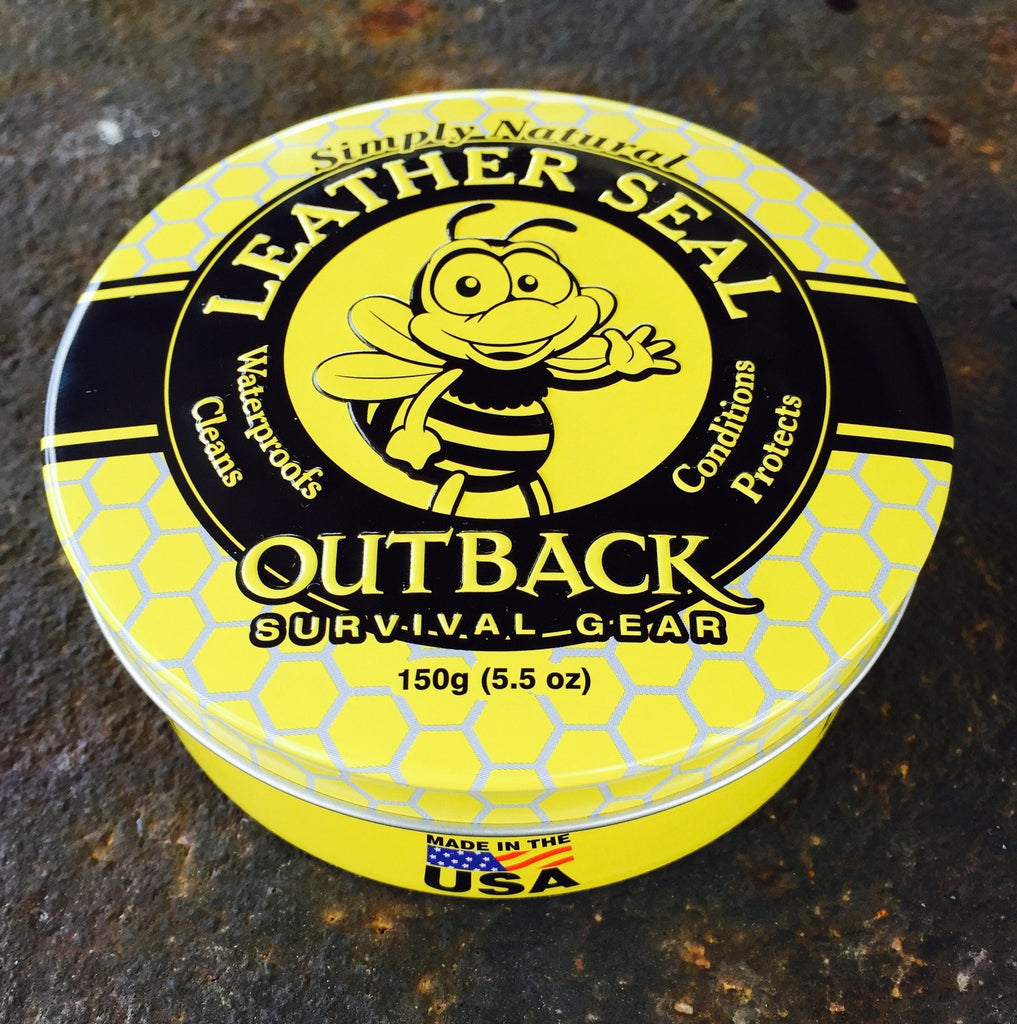 Outback Survival Gear Leather Seal - 150g (5.5oz) Can - Saratoga Saddlery & International Boutiques