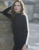 Leo & Ugo Women's Black with White Racer Sleeves Top - Saratoga Saddlery & International Boutiques