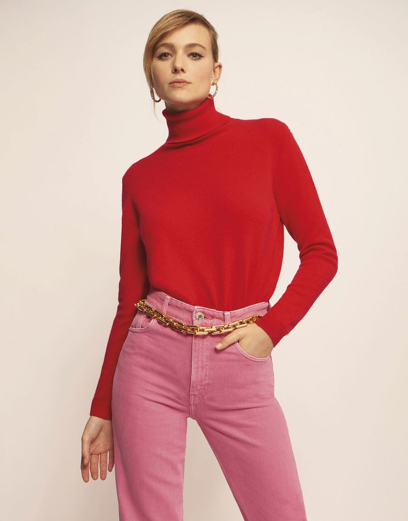 Leo & Ugo Women's Turtleneck Top - Saratoga Saddlery & International Boutiques