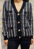 Leo & Ugo Women's Checkered Sweater - Saratoga Saddlery & International Boutiques